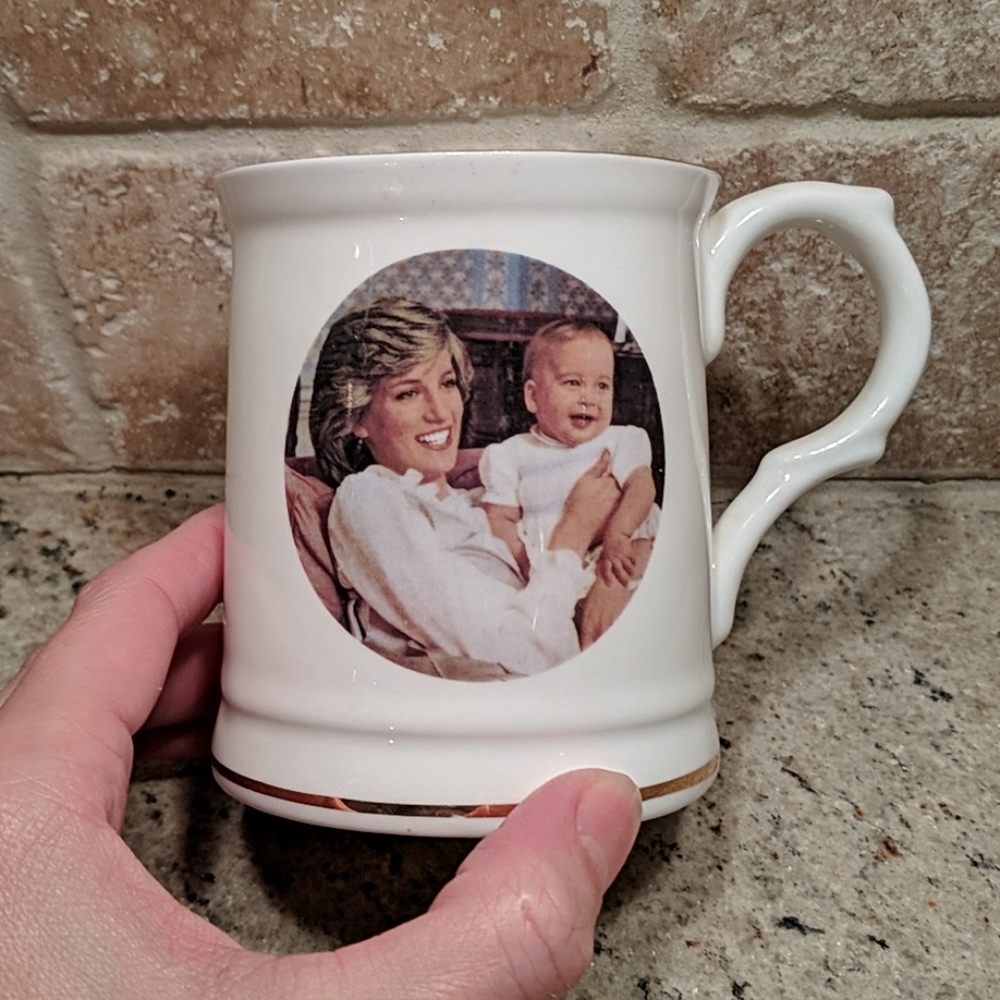 Prince William & Diana First Birthday Tea Cup